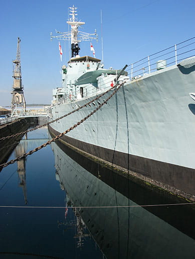Historische Werft in Chatham
