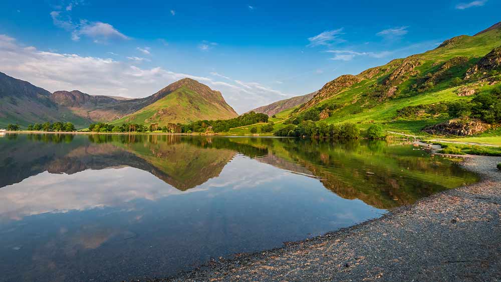 Lake District in England