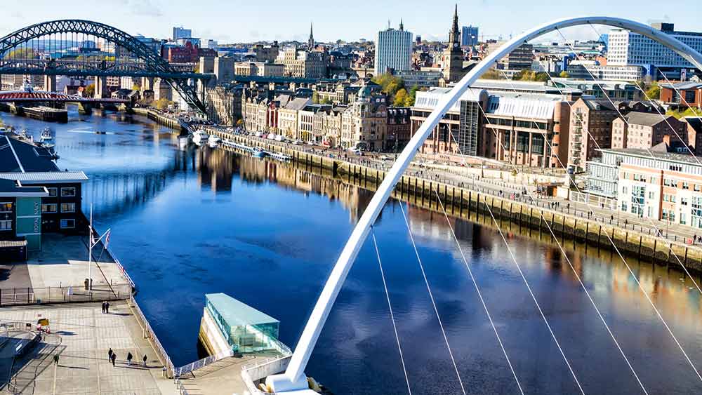 Newcastle en Angleterre