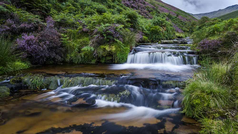 Waterfall in the Peak District