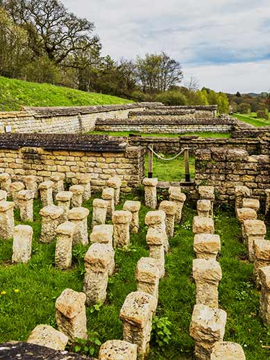 Romeins dorp in Cirencester Engeland