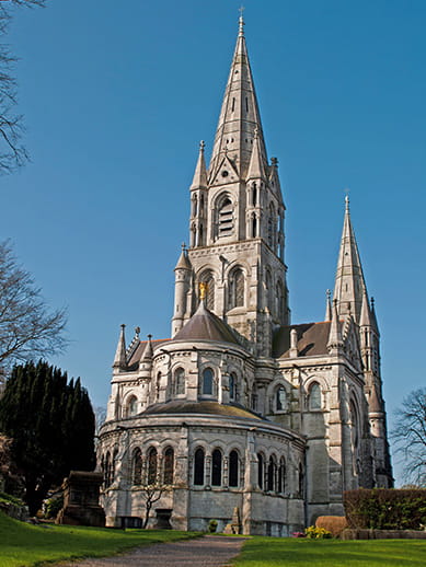 La cathédrale de Cork en Irlande