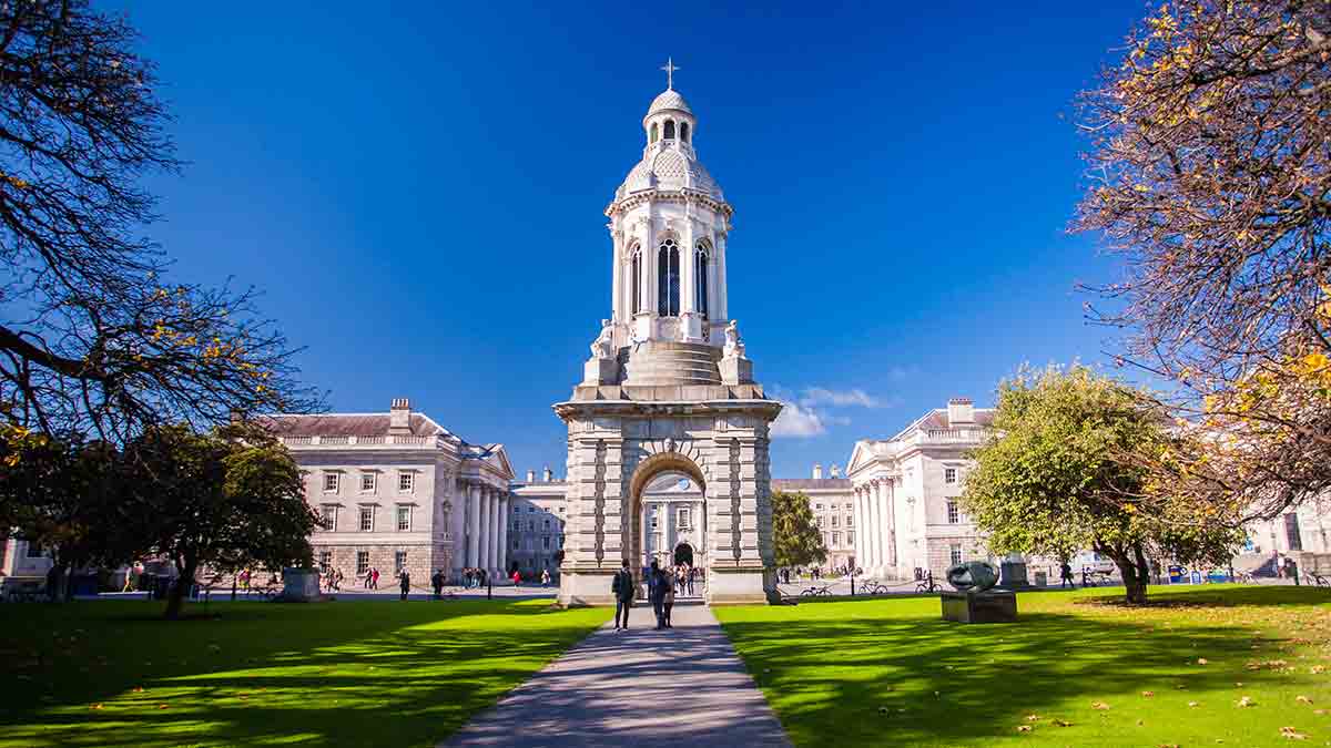 Trinity College in Dublin