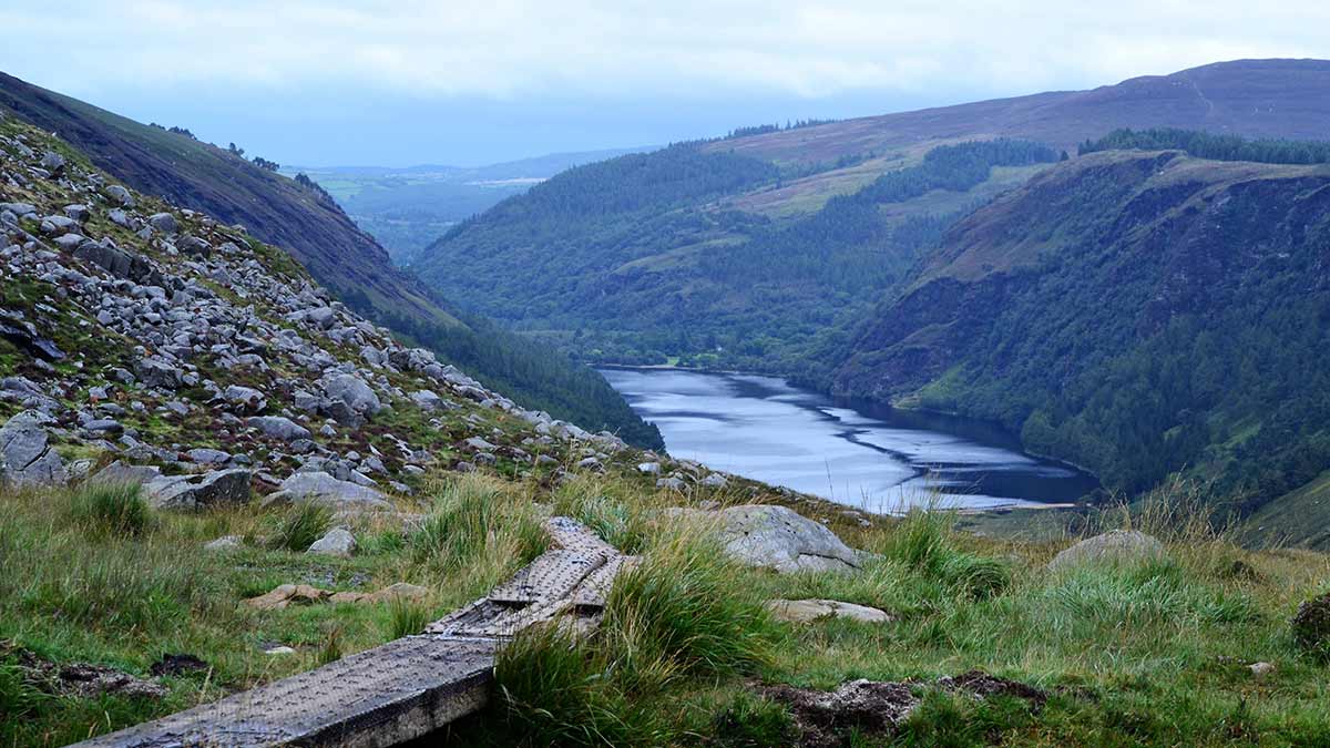 Glendalough in County Wicklow