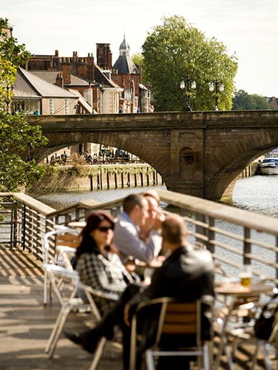 River Ouse in York, Yorkshire, England