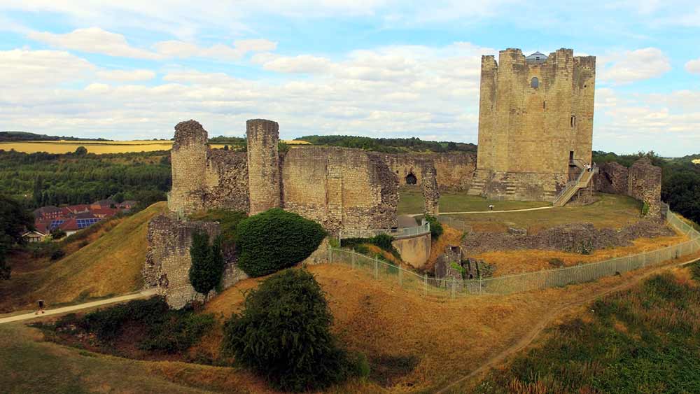 Conisbrough Castle in Doncaster, England