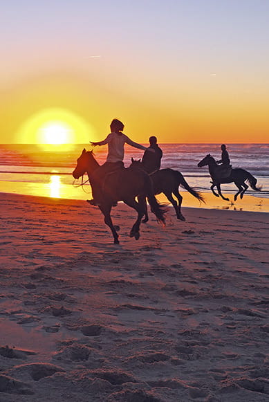 Équitation dans le comté de Donegal