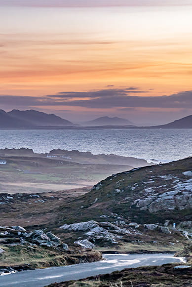 Malin head in County Donegal