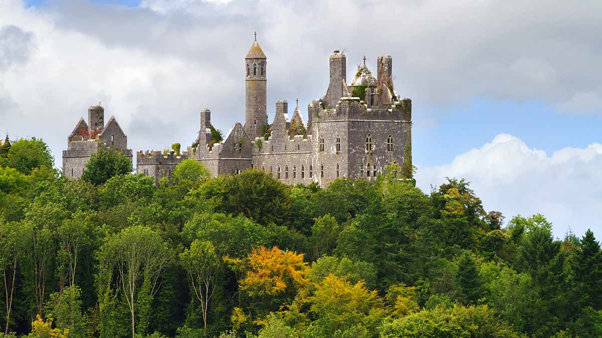 Dromore Castle in County Limerick