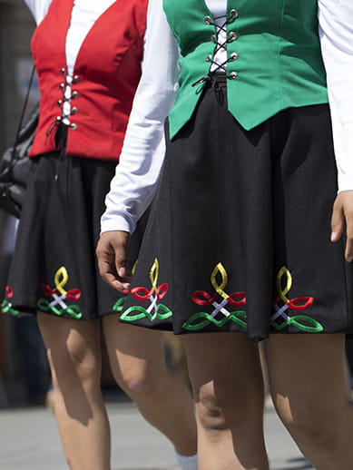 Irish dancers
