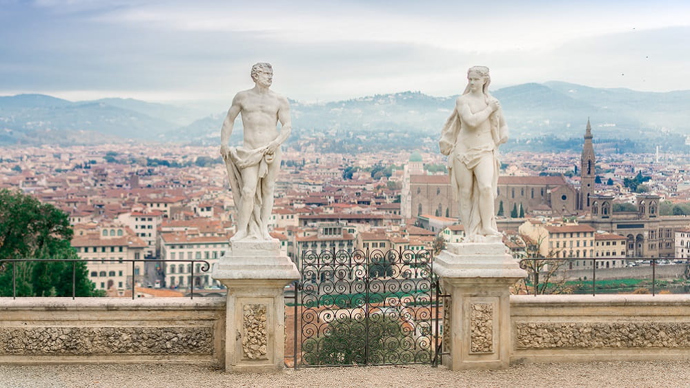 Statues in Florence