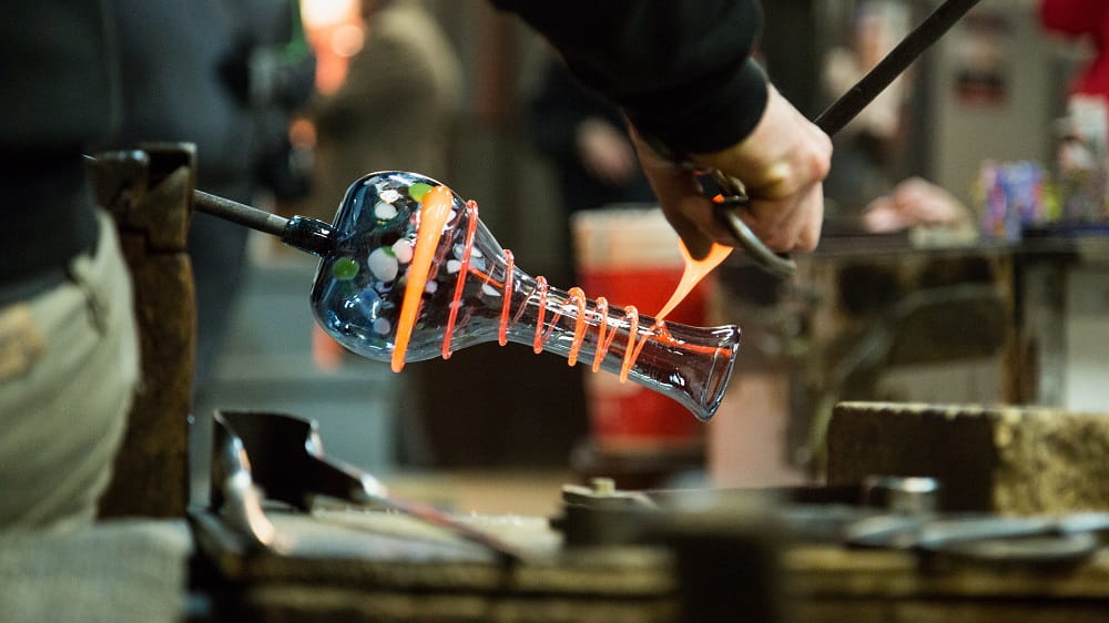 Glassblowing on Murano Island - Venice