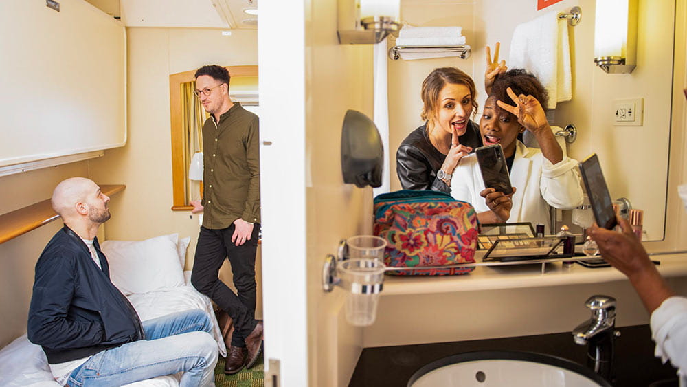 Cabin on our Hull to Rotterdam Route