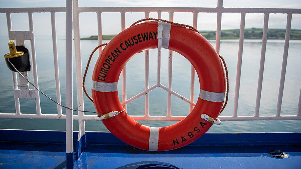 European Causeway on our Larne to Carinryan route