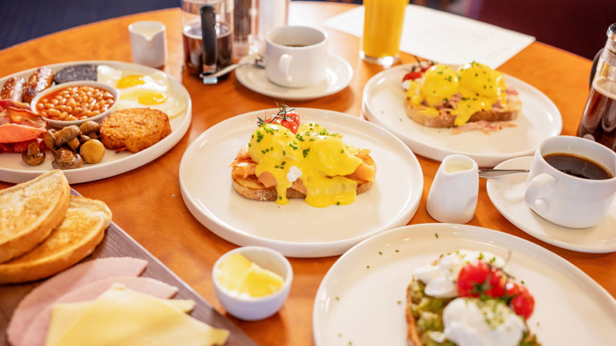 Breakfast on P&O Ferry