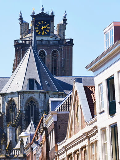 Beautiful architecture in Dortdrecht, Netherlands