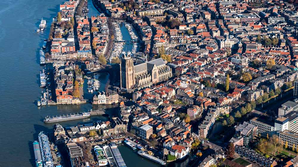 Dordrecht is known as the city by the water in the Netherlands