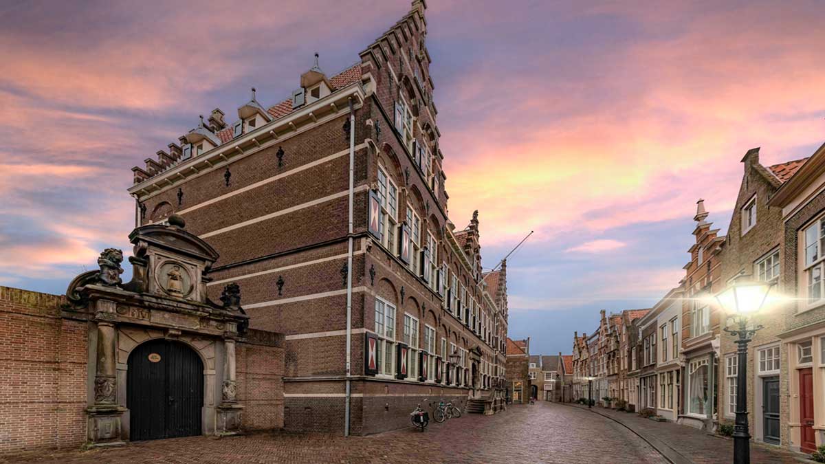 City of Dordrecht in the Netherlands