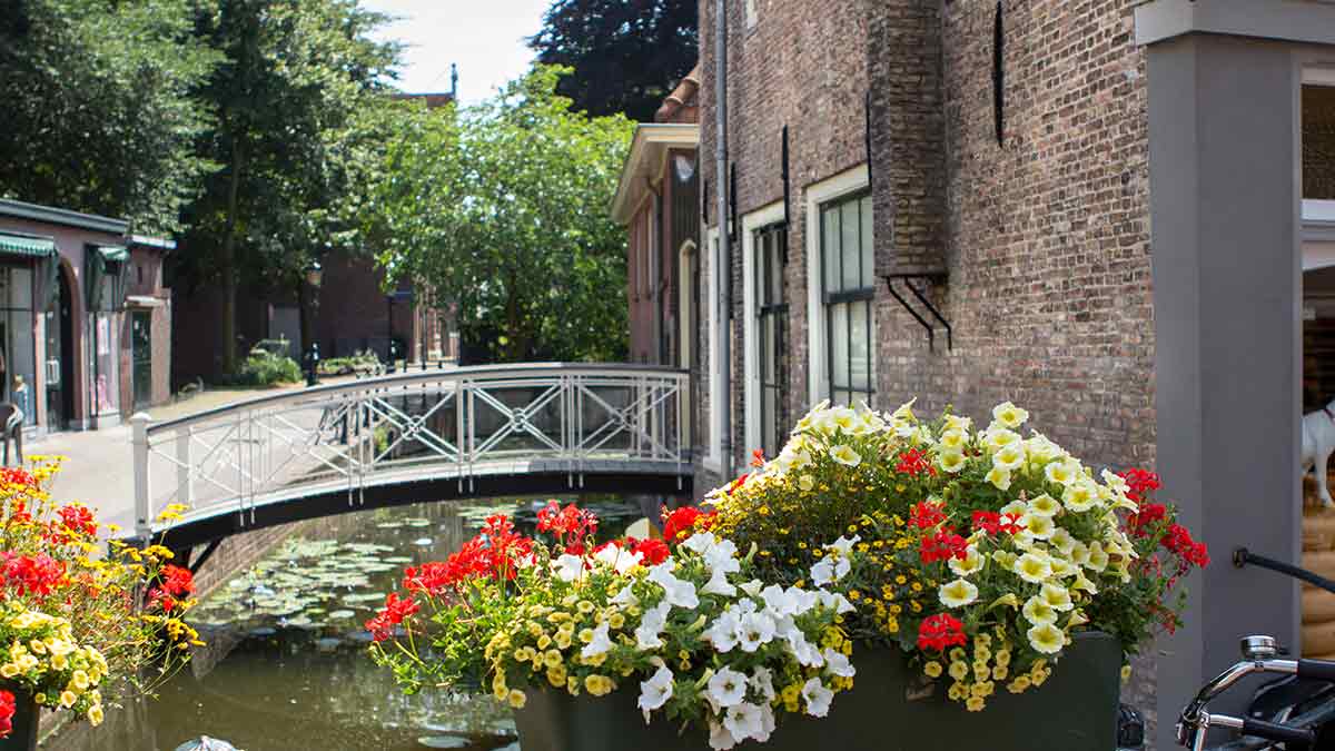 Canal Street in Gouda