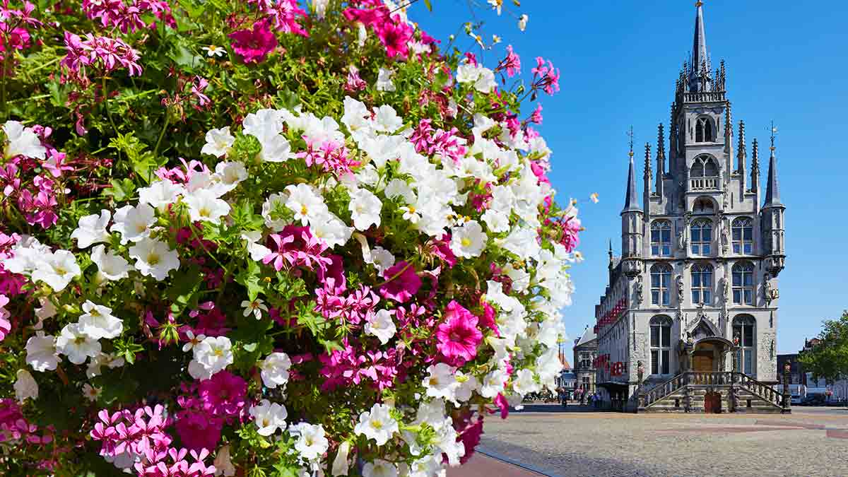 City Hall in Gouda, Netherlands