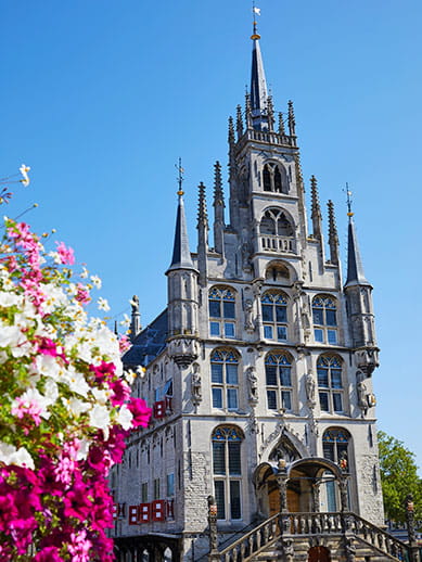 Gouda City Hall in the Netherlands