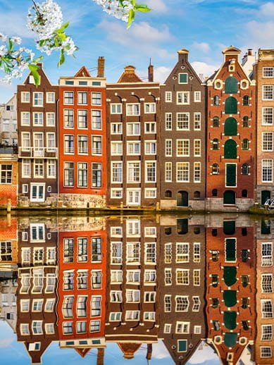 Canal houses in Amsterdam