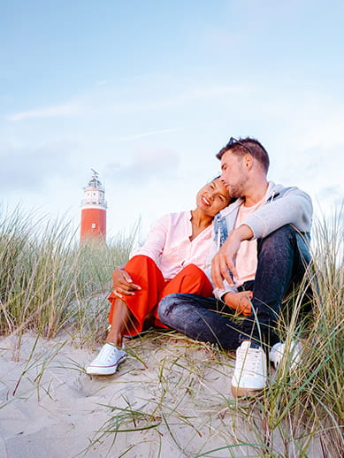 Lighthouse in Texel, Netherlands