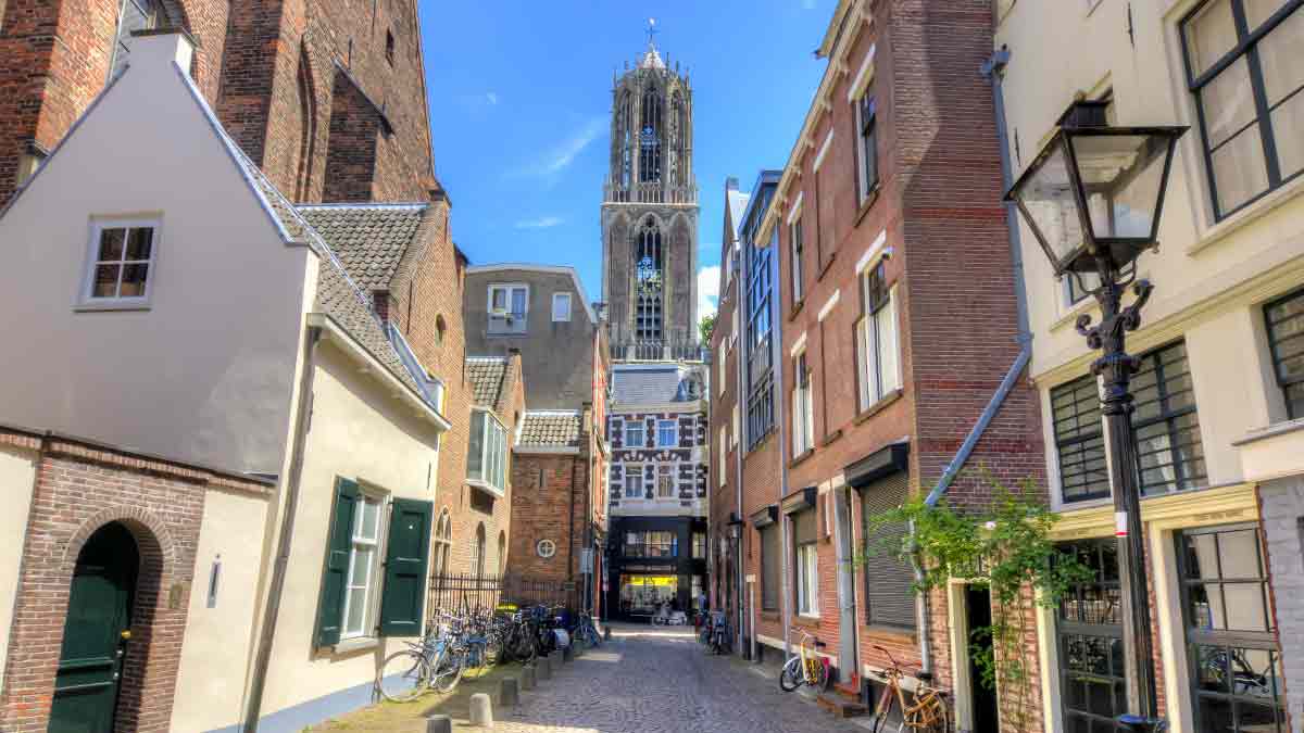 Dom Tower in Utrecht, Holland