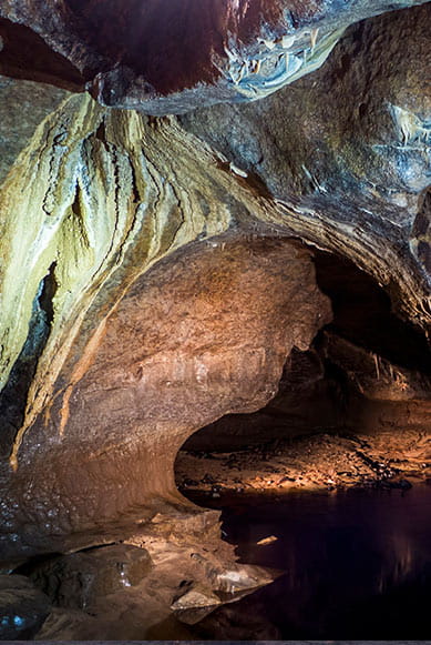 Marble Arch Caves in der Grafschaft Fermanagh