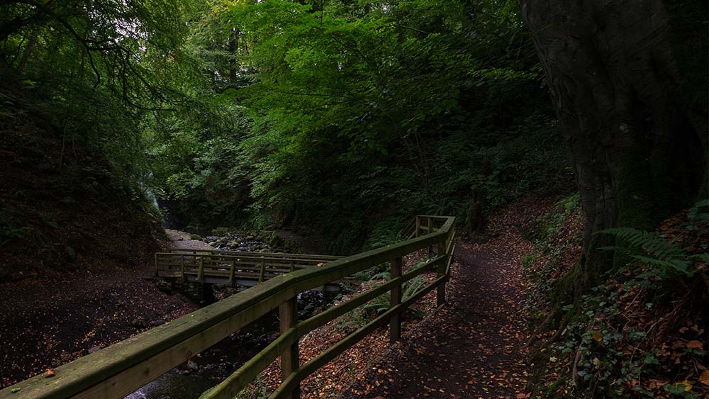 Glenoe Waterfall National Trust