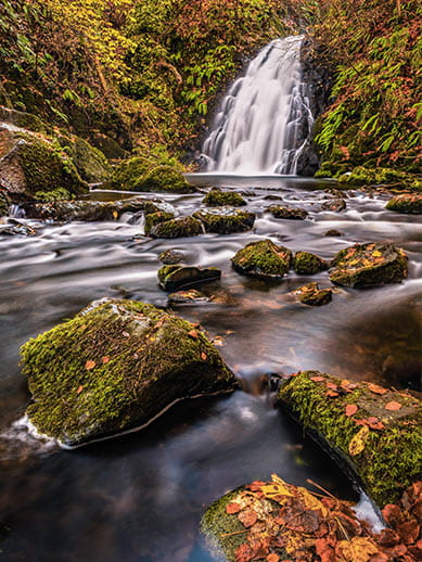 Glenoe Waterfall 