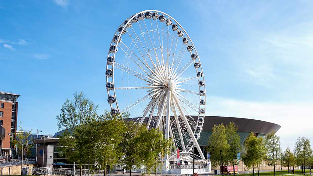 Ferris Wheel in Liverpool