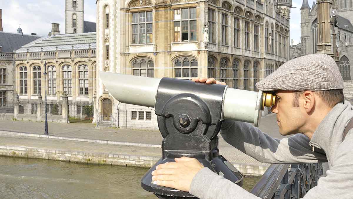 Medieval buildings in Ghent