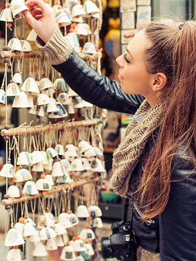 Shopping for gifts during your Ostend Mini Cruise with P&O Ferries.