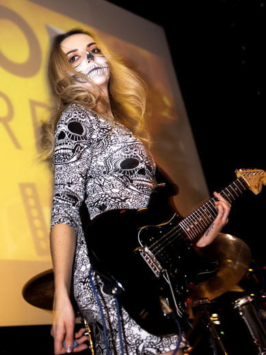 Live entertainment on the Hulloween Mini Cruise