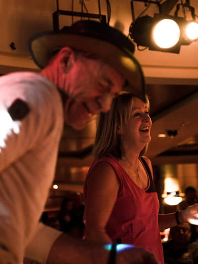 Dancing at our Ultimate Soul Mini Cruise