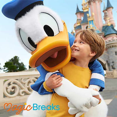 Child at Disneyland Paris 