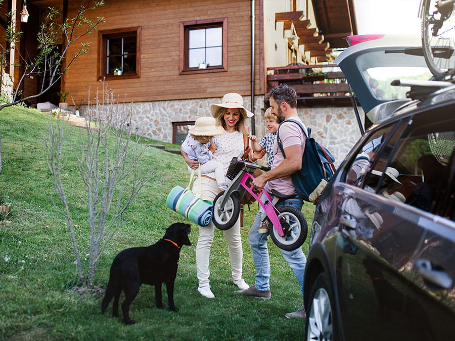 RAC Member Offer - Family on holiday in Europe