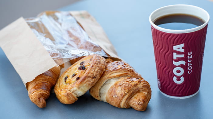 Costa Coffee and Pastries