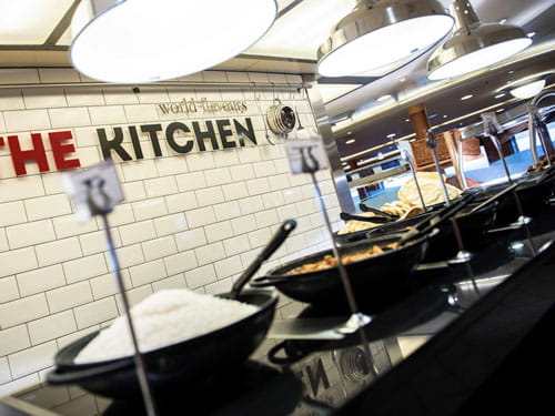 The Kitchen bietet auch Currygerichte an