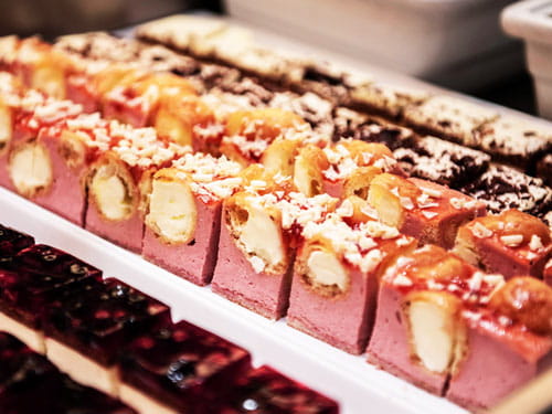 Verwöhnen Sie sich mit einem Dessert beim Essen in The Kitchen