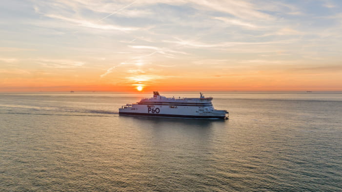 Dover to Calais ship