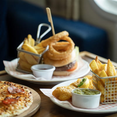 food selection on P&O Ferry