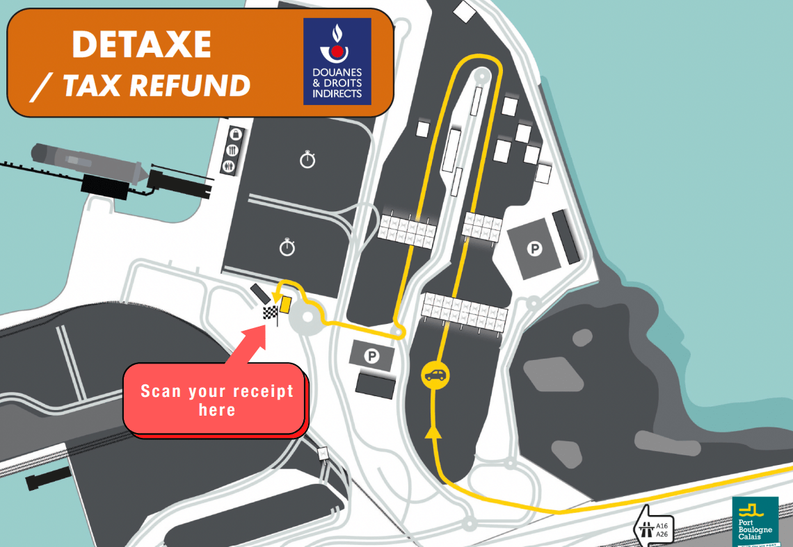 Location of terminal