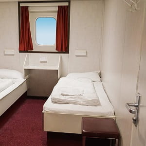 Komfortowe kabiny na naszym promy do Irlandii - P&O Ferries