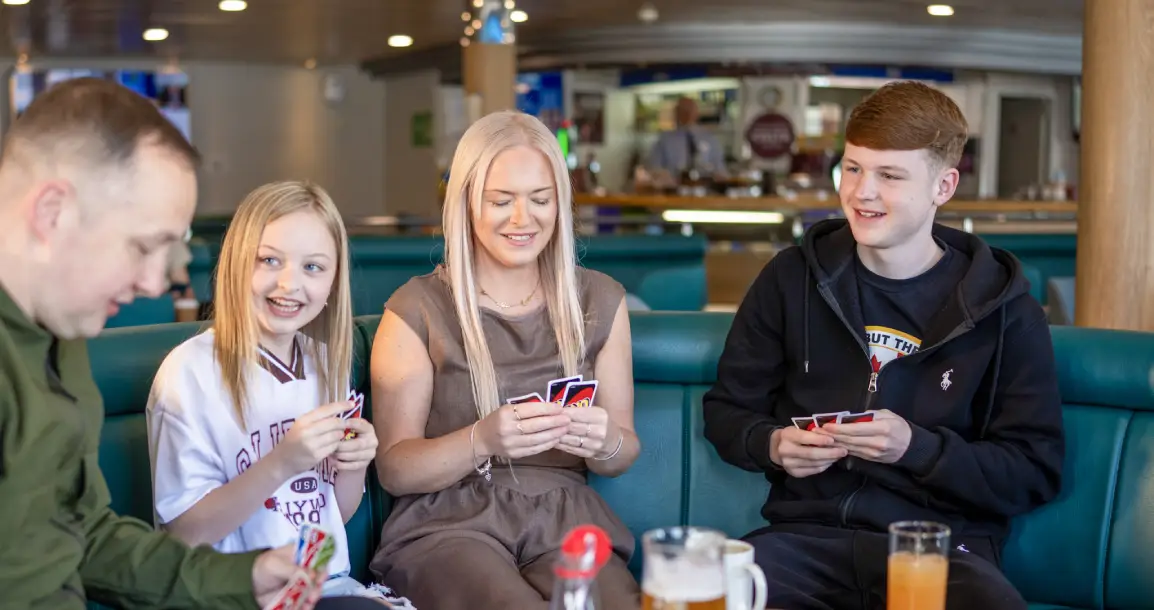 Family playing card game